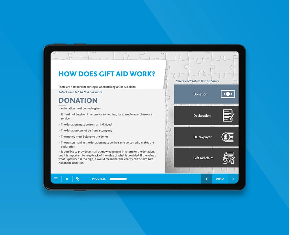 Gift Aid Training