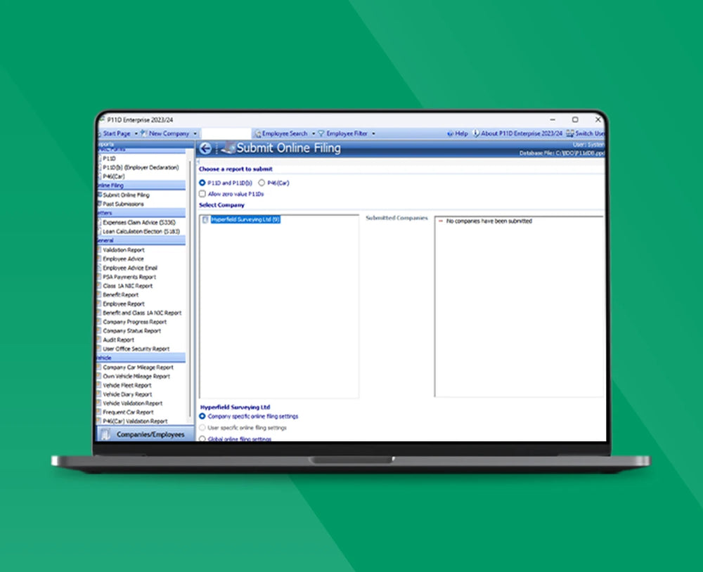P11D Software 2025 / 2026