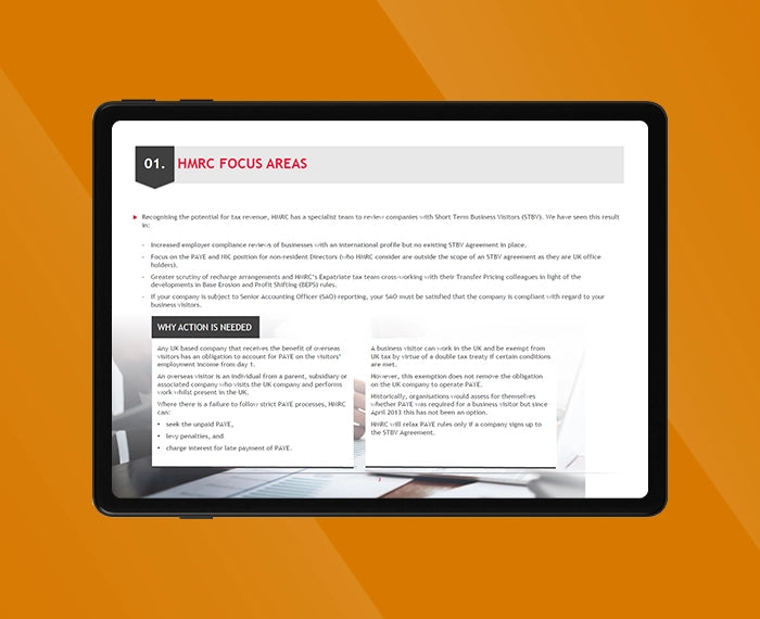 Short Term Business Visitors Toolkit