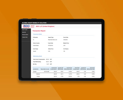 Global Equity Mobility Solution