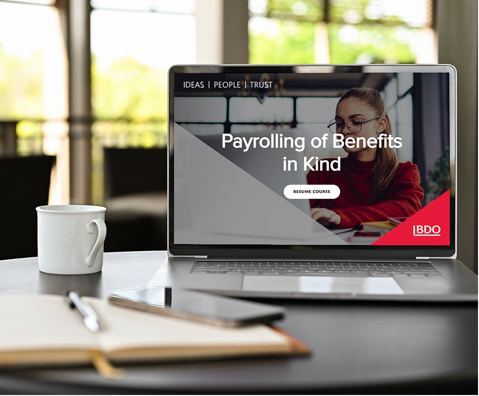 Payrolling Benefits Training